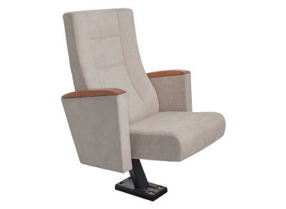 Cinema chair theater seat armchair upholstered chairs foot with fixed mounting